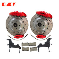 Kit de conversion d'étrier de frein à main EPB de qualité course à 4 pistons pour mise à niveau de frein à main arrière double étrier ANG, compatible avec Audi A4 A5 S4 OE 8W0615403