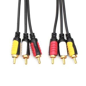 <span class=keywords><strong>สาย</strong></span>สัญญาณเสียง Aux <span class=keywords><strong>AV</strong></span> ชุบทอง,ชุดกล่องรับสัญญาณ<span class=keywords><strong>3</strong></span>สี DVD 6<span class=keywords><strong>หัว</strong></span>ปลั๊ก RCA <span class=keywords><strong>3</strong></span>ช่องเสียบสายบัว - Product Image 2