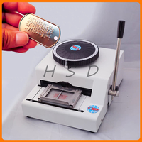 Nouvelle machine manuelle de gaufrage pour plaques d'identification métalliques pour chiens 2025