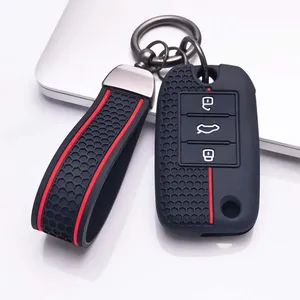 เคสซิลิโคนสำหรับกุญแจรถยนต์ อุปกรณ์เสริม พวงกุญแจ สำหรับ <span class=keywords><strong>MG</strong></span> MG5 <span class=keywords><strong>ZS</strong></span> GT GS MG3 MG6 MG7 EZS HS EHS <span class=keywords><strong>ZS</strong></span> <span class=keywords><strong>EV</strong></span> สำหรับ Roewe RX5 รีโมท - Product Image 4