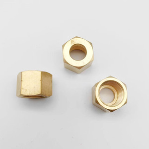น็อตเกลียวในทองเหลือง M16x1.5 ขนาด 1/2 นิ้ว สำหรับข้อต่อวาล์วลดแรงดันแก๊ส - Product Image 2