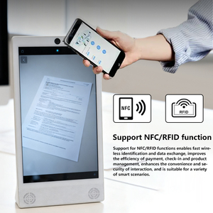 10000mAh Pin lớn L hình dạng máy tính bảng kỹ thuật số biển rk3576s 4 + 64 gam PoE màn hình cảm ứng NFC cho nhà hàng/quán bar/quán cà phê đặt hàng kiosk - Product Image 5