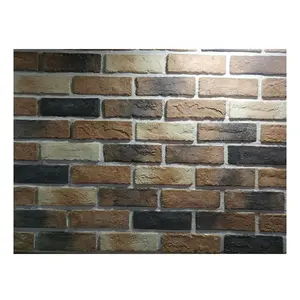 Top Quality Artificial Brick Stone Exterior Wall House Decorative Cladding Castle Artificial Brick Stone