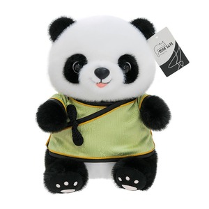 Lindo Peluche de Panda Estilo Chino, Muñeco de Peluche con Traje Tradicional Tang para Niños y Regalos de Recuerdo - Product Image 5