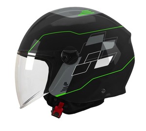 Bán buôn duy nhất <span class=keywords><strong>Visor</strong></span> đôi <span class=keywords><strong>Visor</strong></span> xe máy nửa mặt Mũ bảo hiểm mở mặt Mũ bảo hiểm ECE chứng nhận chất lượng cao - Product Image 3