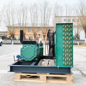 Unité de réfrigération semi-hermétique ZSTR, équipement d'échange de <span class=keywords><strong>chaleur</strong></span>, composants principaux, moteur et moteur pour l'usine de fabrication, chambre froide - Product Image 4