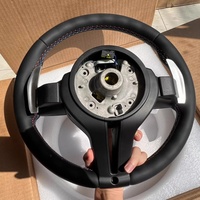 Volant sport en cuir haute performance pour BMW M2 M3 M4 M5 M6 F30 F10 F35 F22 E70 E90 E92 Série F E – Amélioration intérieure pour la course