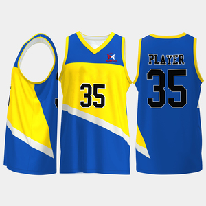 Maillots de basket-ball professionnels pour hommes, légers, sans manches, avec logo personnalisé et numéro de joueur - Product Image 1