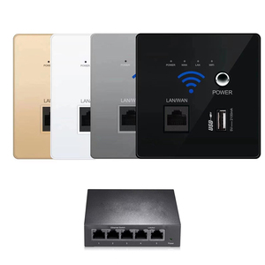 เราเตอร์ไร้สาย SUMMAO สำหรับบ้าน ช่องเสียบ <span class=keywords><strong>USB</strong></span> แบบติดผนัง แอปไร้สายสำหรับโรงแรม แผง Wifi 86 ช่องเสียบเราเตอร์ติดผนัง - Product Image 3
