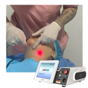 Équipement de beauté portable pour la réduction de la graisse par lipolyse laser à diode endolaser 1470 nm + 980 nm pour le visage et les paupières inférieures - Product Image 1