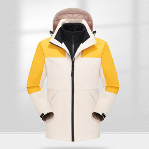 Arctic Fleece Outdoor Windproof Waterproof 3-in-1 Jacket Unisex Full Sleeve With Removable Liner - Product Image 1