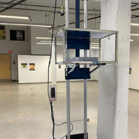 Elektrischer Indoor Outdoor Dumb waiter Lift Fabrik preis 100kg 200kg Kleine Küche Food Delivery Elevator für Restaurant