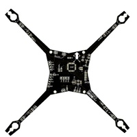 Carte électronique PCB assemblée en Chine, solution complète pour drone avec télécommande et imprimante 3D, nécessitant des fiches de composants (BOM) et des fiches de dessins (Gerber).