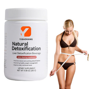 Poudre Détox Marque Blanche : Boisson Nettoyante Vitaminée pour la Détoxification, la Gestion Saine du Poids et la Santé Hépatique Quotidienne - Product Image 1