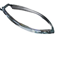 Vente directe d'usine du trophée en cristal blanc JG modèle JG251223022, conception créative DIY, emballage en boîte cadeau