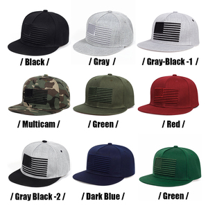 หมวกเบสบอลลายพรางธงชาติอเมริกาคุณภาพสูงสำหรับผู้ชาย หมวกแบบ Snapback หมวกเบสบอลลายธงชาติอเมริกัน หมวกทรง Trucker - Product Image 2