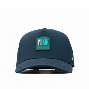 OEM Custom 5 Panel Performance <b>Waterproof</b> <b>Golf</b> Baseball Cap Rubber Patch Snapback <b>Hat</b> Laser Cut Hole Outdoor Sports Cap - Product Image 3