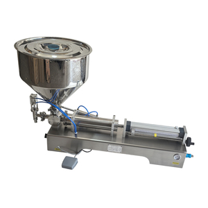 Horizontal Pneumatic Automatic Quantitative Filling Machine for Beverage Liquor Sauce <b>Honey</b> Cosmetic Paste - Product Image 1