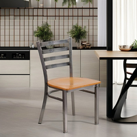 Chaises en métal de haute qualité pour restaurants, chaises de salle à manger pour tables de restaurant, prix d'usine