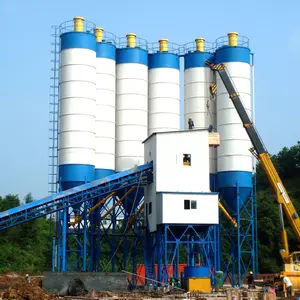 移动式混凝土配料厂价格二手移动式混凝土配料厂现成混合厂出售