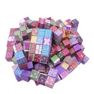 TOYSRUNNER Fine Motor Magnetic <b>Building</b> Cubes STEM Educational Fantasy Sci-Fi Sensory Plastic Construction Learning <b>Blocks</b> - Product Image 6