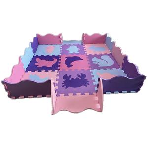 Bán Sỉ Mẫu Miễn Phí Tùy Chỉnh 30X30X1Cm Thảm Xốp Ghép Hình Cho Trẻ Em Eva Sàn Corral Didactico Bebe Với Hình Dạng Phù Hợp Với Động Vật Dễ Thương - Product Image 1