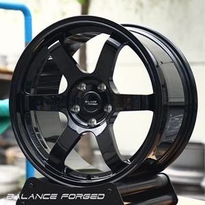 Rines de Aleación Forjados TE37 Saga SL en Negro Brillante/Mate para Honda FK8 S2000 GR86 BRZ <span class=keywords><strong>BMW</strong></span> <span class=keywords><strong>E46</strong></span> E92 F80 F82 <span class=keywords><strong>M3</strong></span> M4 Toyota Supra - Product Image 4