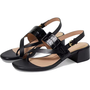 <span class=keywords><strong>Sandali</strong></span> con <span class=keywords><strong>tacco</strong></span> rotondo con Logo personalizzato alla moda <span class=keywords><strong>sandali</strong></span> con <span class=keywords><strong>tacco</strong></span> rotondo con cinturino incrociato in pelle sintetica <span class=keywords><strong>sandali</strong></span> <span class=keywords><strong>neri</strong></span> con <span class=keywords><strong>tacco</strong></span> <span class=keywords><strong>basso</strong></span> per le donne - Product Image 1