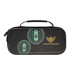 Bolsa de Viaje Portátil para <span class=keywords><strong>Nintendo</strong></span> <span class=keywords><strong>Switch</strong></span> OLED, Material PU Resistente, Color Negro, <span class=keywords><strong>Funda</strong></span> <span class=keywords><strong>Protectora</strong></span> con Cierre y Asa de Transporte - Product Image 6
