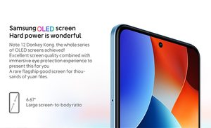 Xiaomi-Smartphone <span class=keywords><strong>Redmi</strong></span> <span class=keywords><strong>Note</strong></span> <span class=keywords><strong>12</strong></span>, teléfono móvil Original con Android, pantalla de 6,67 pulgadas, Snapdragon 5G, <span class=keywords><strong>4</strong></span>/128 GB de ROM, cámara de 200MP - Product Image 5