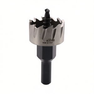 Scie cloche HSS 38 mm fabriquée en Italie pour le perçage du bois et du métal - Product Image 2