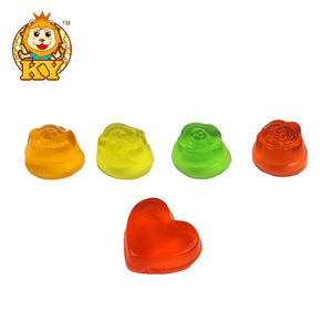 Groothandel Zoete Fruitige Smaak Hart En Rozenvorm Crystal <span class=keywords><strong>Jelly</strong></span> & Pudding Snoep - Product Image 4