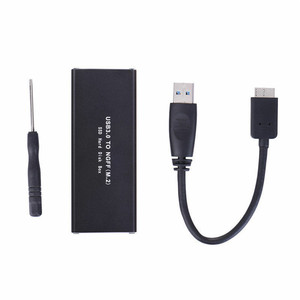 USB 3.0 USB3.0 NGFF M.<span class=keywords><strong>2</strong></span> harici ssd sabit Disk sürücü kutusu HDD SSD durumda SATA M2 USB3.0 SSD muhafaza kutusu kasa - Product Image 4