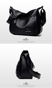 Wholesale Fashion Luxury Women Hand <b>Bags</b> <b>Soft</b> PU <b>Leather</b> Handbags Ladies Shoulder Crossbody Purses and Handbags for Women <b>Bags</b> - Product Image 4