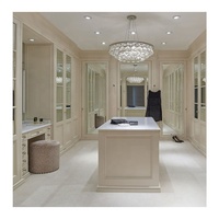 Ensemble de chambre à coucher de style américain en chêne/noyer, armoire bébé grise avec tiroirs