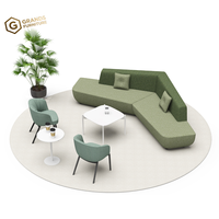 Ensemble de canapés de réception haut de gamme au design moderne, inclinables à 120 degrés, pour bureaux, halls, centres commerciaux, banques, salles d'attente dentaires et espaces visiteurs