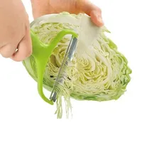 Dunschiller Groenten Fruit Roestvrijstalen mes Koolraspen Salade Aardappelsnijder Keukenaccessoires Kookgerei Brede mond