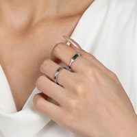 Bague en argent sterling 925 sur mesure Moyu Jewelry, style magnifique, coupe baguette, pierre naturelle agate mousse, bague de mariage pour femme