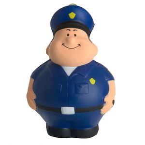 Custom Logo PU Foam Stress <b>Ball</b> Policeman Anti Stress <b>Ball</b> <b>Squeeze</b> Toys Advertising - Product Image 6