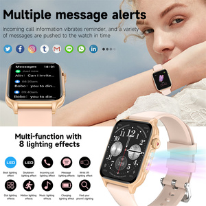 Gaoke P6 Smartwatch với thời trang thở môi trường xung quanh ánh sáng thông minh đồng hồ 2024 thiết kế mới đến cho nam giới phụ nữ thể thao tập thể dục Tracker - Product Image 2