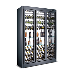 Réfrigérateur à <span class=keywords><strong>vin</strong></span> à double température, vitrine réfrigérée verticale pour boissons, pour restaurant, traiteur, bar, <span class=keywords><strong>cave</strong></span> à <span class=keywords><strong>vin</strong></span> - Product Image 2