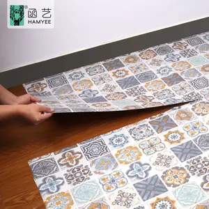 Waterdicht En Oilproof Dikke Muur Papier Plastic Floor Sticker Die 3d Floor Cover