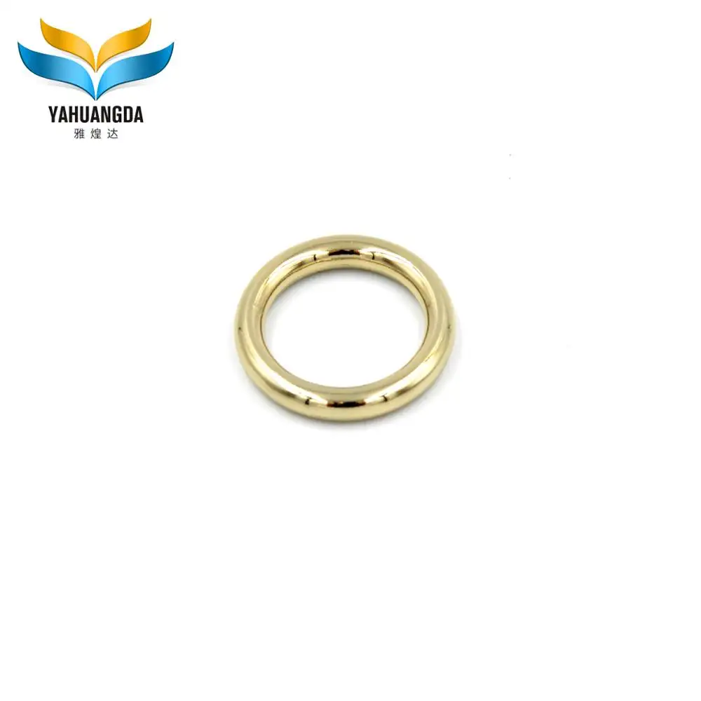 Werks lieferant Kunden spezifischer High-End-Mode-O-Ring DIP-Metall-O-Ring in verschiedenen Farben O-Ring für Taschen und Kleidungs stücke