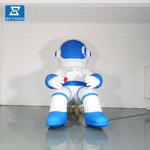 Exhibición de tema espacial Publicidad Inflables Astronautas Escultura Modelo de astronauta para la administración aeronáutica y espacial - Product Image 1