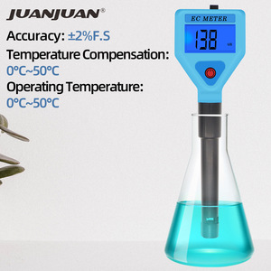 Testeur de conductivité numérique portable EC Meter, résolution 0-1999us, 1us, pour l'analyse de la qualité de l'eau, piscine, aquarium - Product Image 2