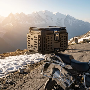 Maleta Superior para Motocicleta de Aluminio Multiusos de 65L con Cierre ADV, Compatible con Soportes de Montaje Originales <span class=keywords><strong>BMW</strong></span> - Product Image 3