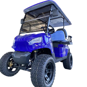 Carro de golf eléctrico de 4 + 2 plazas ATV con batería de litio al por mayor Street Legal - Product Image 1