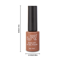 OEM 58 couleurs 10ml JR Brand 6 couleurs/boîte Vernis à ongles gel UV&LED Bouteille colorée Bonne qualité Ensemble de vernis à ongles gel sur mesure