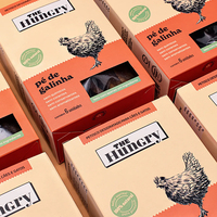 Boîte d'emballage alimentaire au détail avec fenêtre Boîtes en papier personnalisées Emballage avec logo Snack
