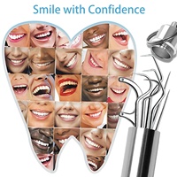 Ensemble de cure-dents en métal réutilisables portables HUFA avec support en acier inoxydable pour une utilisation de poche